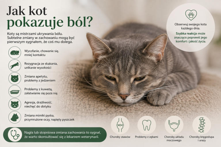 czy mojego kota coś boli weterynarz poznań